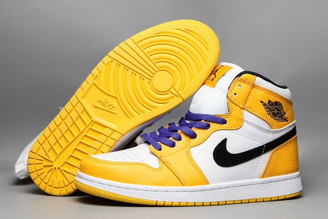 Air Jordan Retro 1 Grade AAA Lakers